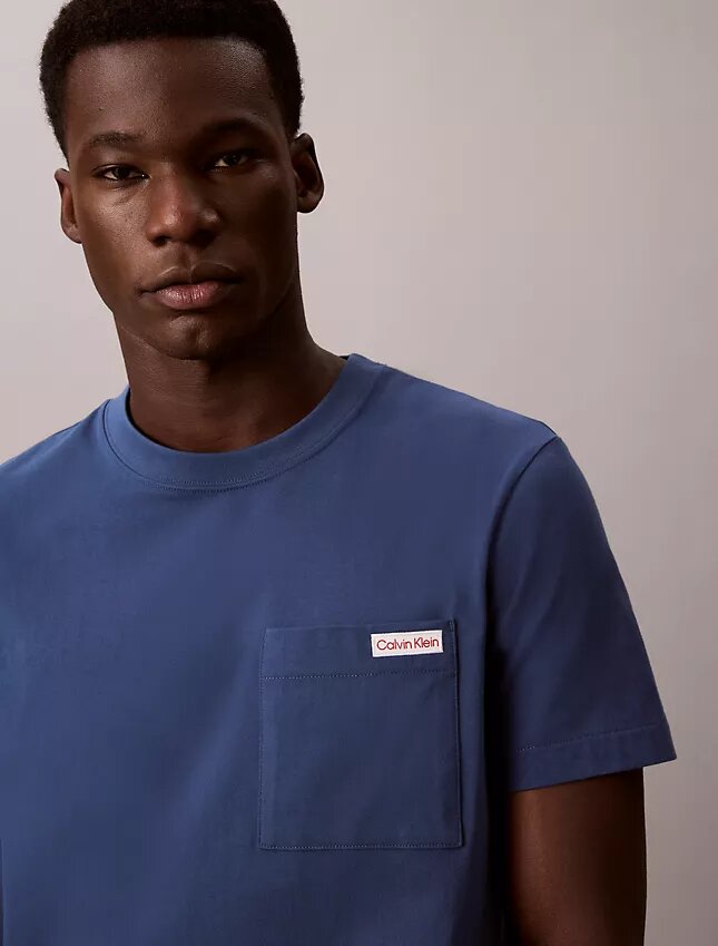 Cotton Jersey Pocket Easy Tee Cotton Jersey Pocket Easy Tee