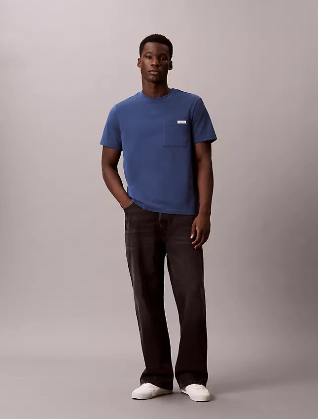 Cotton Jersey Pocket Easy Tee Cotton Jersey Pocket Easy Tee