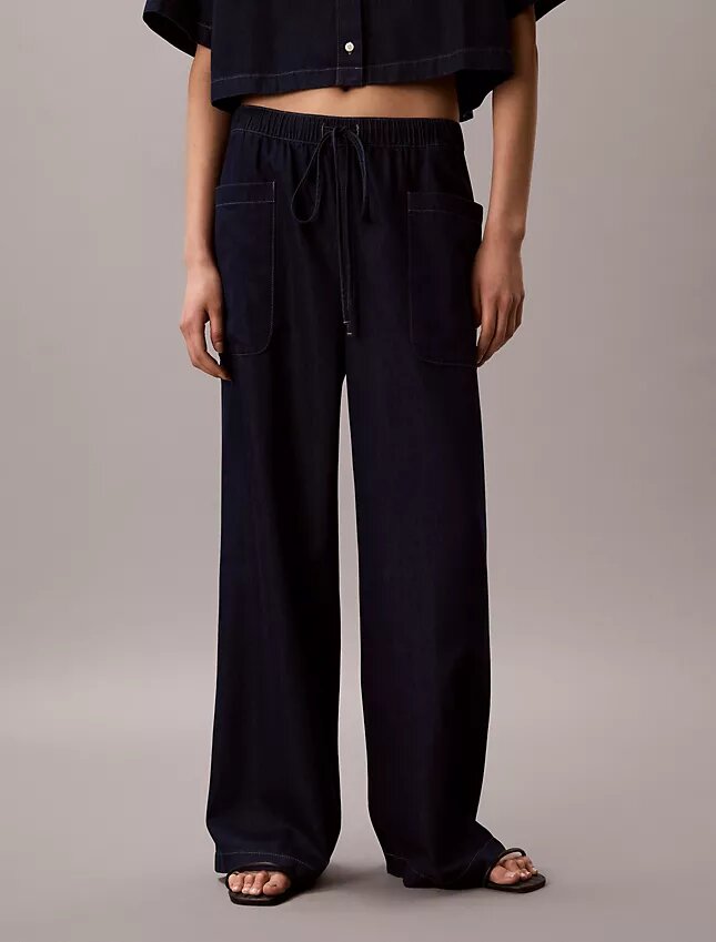 Cotton Lyocell Pull-On Cargo Pants Cotton Lyocell Pull-On Cargo Pants