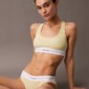Cotton Modal Stretch Rib Lightly Lined Bralette