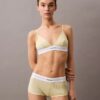 Cotton Modal Stretch Rib Unlined Triangle Bralette Cotton Modal Stretch Rib Unlined Triangle Bralette