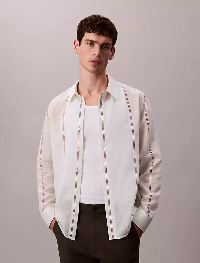 Cotton Nylon Relaxed Shirt Cotton Nylon Relaxed Shirt