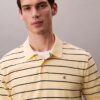 Cotton Pique Stripe Classic Polo Shirt Cotton Pique Stripe Classic Polo Shirt