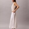 Cotton Poplin Midi Skirt