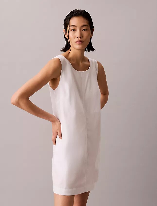 Cotton Poplin Mini Dress Cotton Poplin Mini Dress