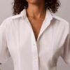 Cotton Poplin Mini Shirt Dress Cotton Poplin Mini Shirt Dress