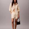 Cotton Poplin Pull-On Shorts