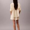 Cotton Poplin Pull-On Shorts