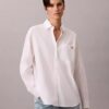 Cotton Poplin Relaxed Button-Down Shirt Cotton Poplin Relaxed Button-Down Shirt