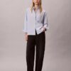 Cotton Poplin Relaxed Button-Down Shirt Cotton Poplin Relaxed Button-Down Shirt