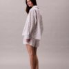Cotton Poplin Relaxed Sleep Button-Down Shirt Cotton Poplin Relaxed Sleep Button-Down Shirt