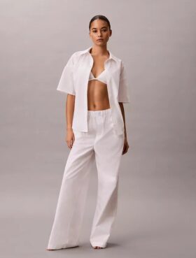 Cotton Poplin Sleep Pants