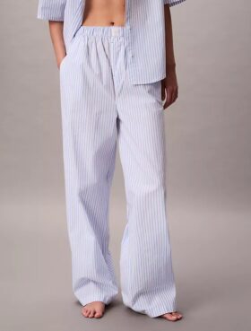 Cotton Poplin Sleep Pants