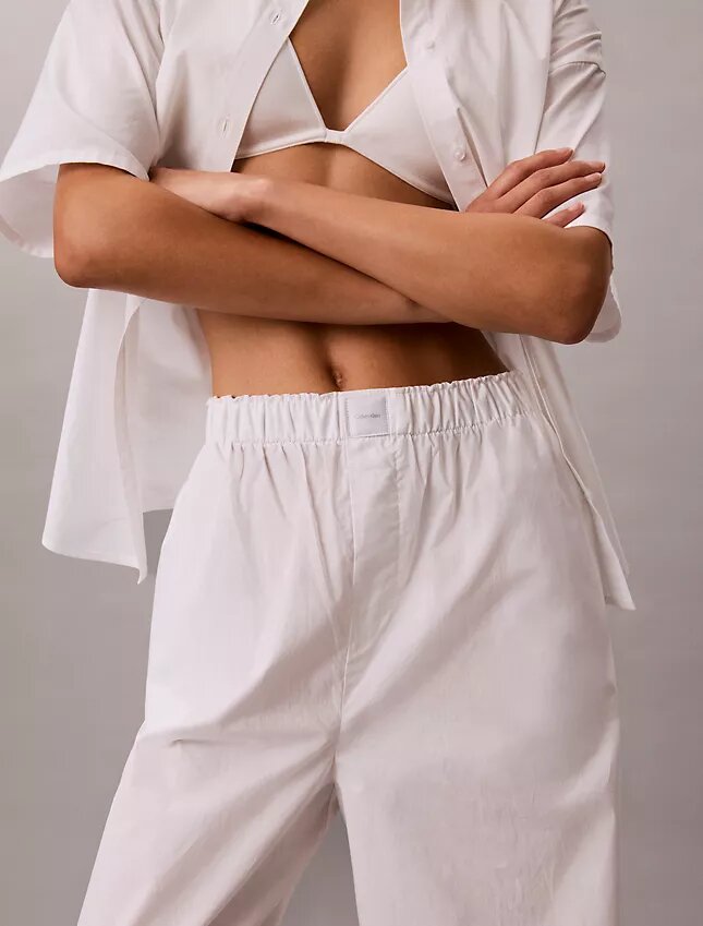 Cotton Poplin Sleep Pants Cotton Poplin Sleep Pants