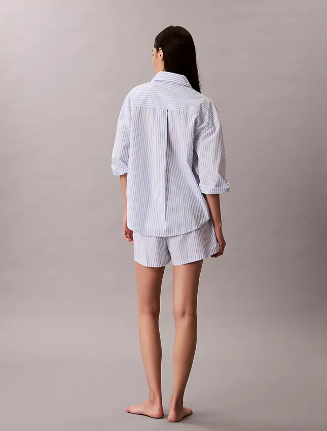 Cotton Poplin Sleep Shorts Cotton Poplin Sleep Shorts