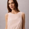 Cotton Poplin Sleeveless Blouse Cotton Poplin Sleeveless Blouse