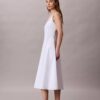 Cotton Poplin Sleeveless Midi Dress Cotton Poplin Sleeveless Midi Dress