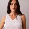 Cotton Poplin Sleeveless Top Cotton Poplin Sleeveless Top
