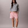 Cotton Poplin Stripe Shorts