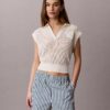 Cotton Poplin Stripe Shorts