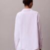 Cotton Poplin V-Day Sleep Shirt