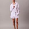 Cotton Poplin V-Day Sleep Shorts