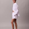 Cotton Poplin V-Day Sleep Shorts