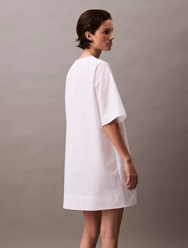 Cotton Relaxed Mini T-Shirt Dress Cotton Relaxed Mini T-Shirt Dress