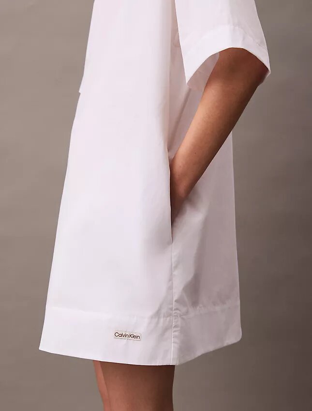 Cotton Relaxed Mini T-Shirt Dress Cotton Relaxed Mini T-Shirt Dress
