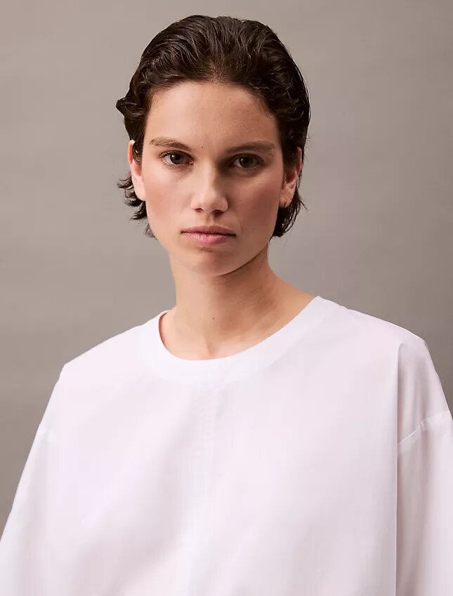 Cotton Relaxed Mini T-Shirt Dress Cotton Relaxed Mini T-Shirt Dress