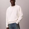 Cotton Relaxed Polo Sweater Cotton Relaxed Polo Sweater