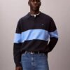 Cotton Relaxed Polo Sweater