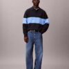 Cotton Relaxed Polo Sweater