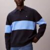 Cotton Relaxed Polo Sweater