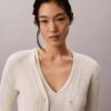 Cotton Rib Cardigan and Tank Set Cotton Rib Cardigan and Tank Set