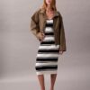Cotton Rib Midi Tank Dress Cotton Rib Midi Tank Dress