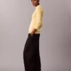 Cotton Rib Slim Sweater