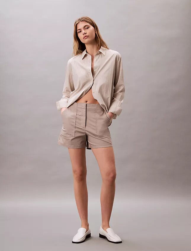 Cotton Sateen Short Cotton Sateen Short
