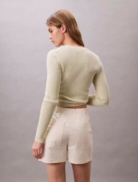 Cotton Sateen Short