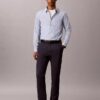 Cotton Sateen Slim Chino Pants
