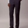 Cotton Sateen Slim Chino Pants