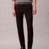Cotton Sateen Slim Chino Pants