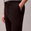 Cotton Sateen Slim Chino Pants