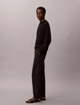 Cotton Slim Chino Pants