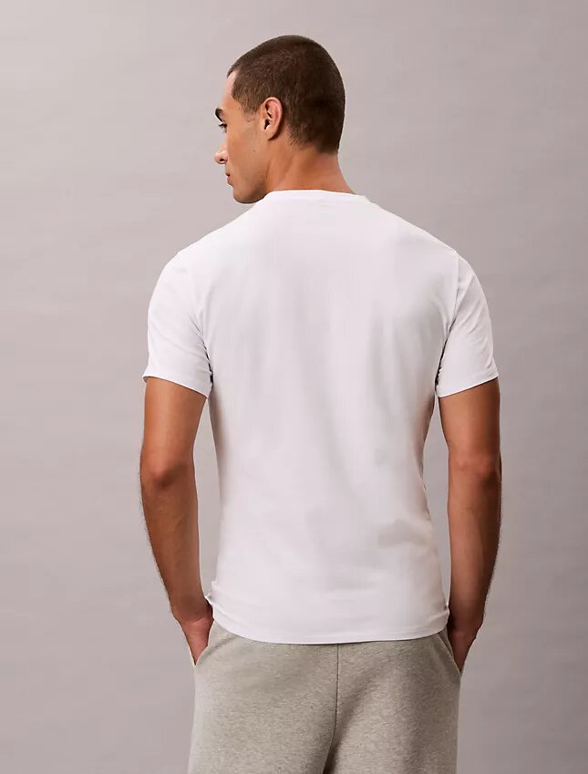 Cotton Stretch Blend 3-Pack Slim Fit Crewneck T-Shirt Cotton Stretch Blend 3-Pack Slim Fit Crewneck T-Shirt