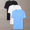 Cotton Stretch Blend 3-Pack Slim Fit V-Neck T-Shirt Cotton Stretch Blend 3-Pack Slim Fit V-Neck T-Shirt