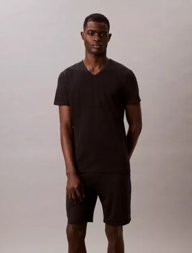 Cotton Stretch Blend 3-Pack Slim Fit V-Neck T-Shirt