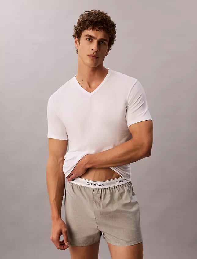 Cotton Stretch Blend 3-Pack Slim Fit V-Neck T-Shirt Cotton Stretch Blend 3-Pack Slim Fit V-Neck T-Shirt