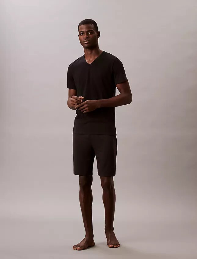 Cotton Stretch Blend 3-Pack Slim Fit V-Neck T-Shirt Cotton Stretch Blend 3-Pack Slim Fit V-Neck T-Shirt