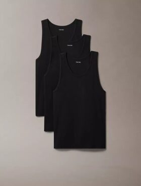 Cotton Stretch Blend 3-Pack Tank Top